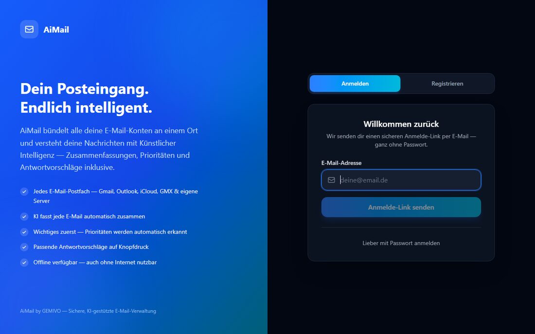 AiMail – Screenshot