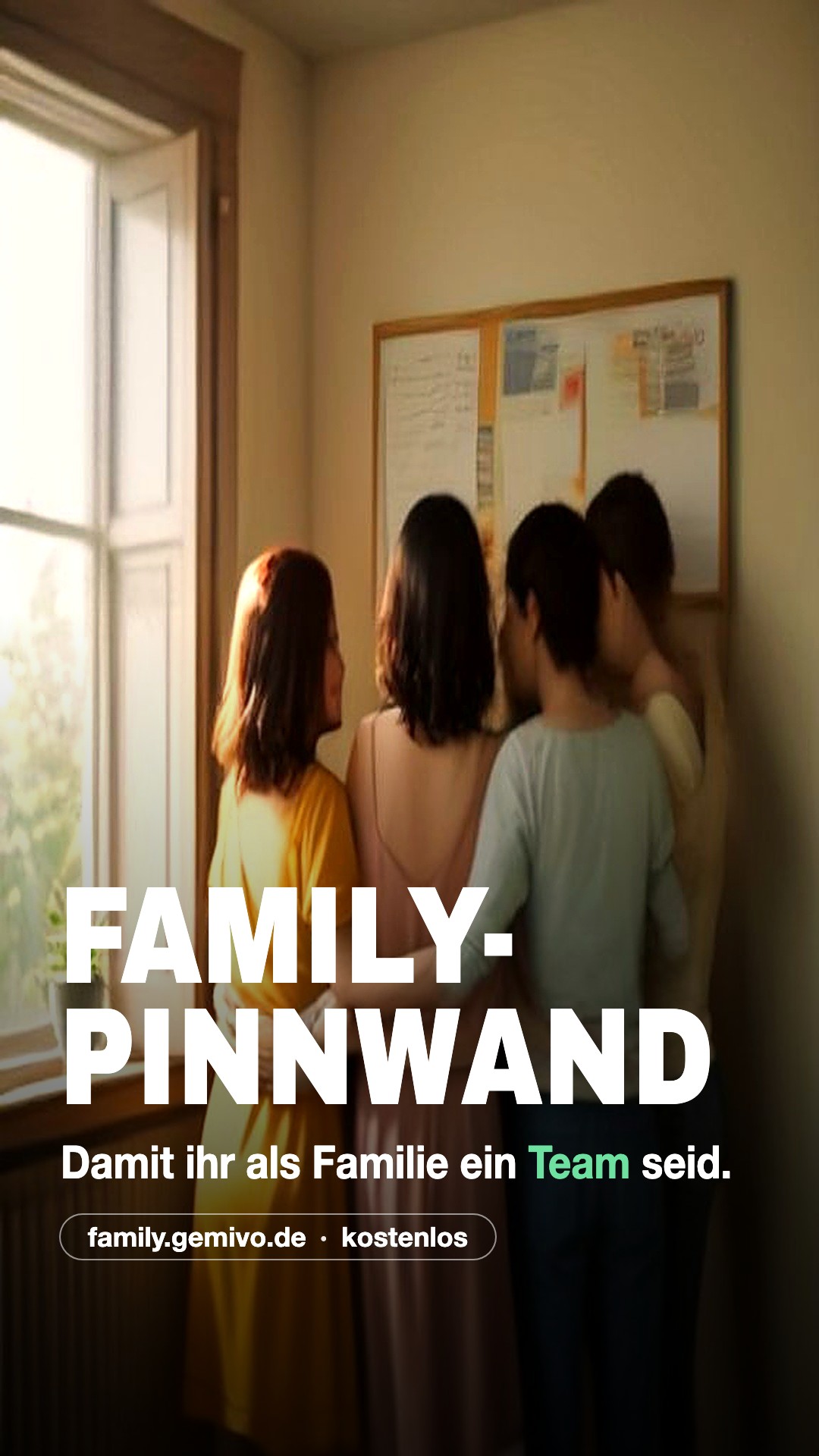 Family-Pinnwand Screenshot