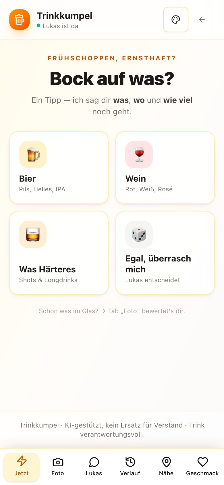 Trinkkumpel – Screenshot